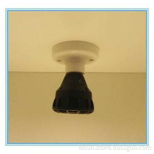 Black Aluminum 25w E27 led spotlight LC7120F